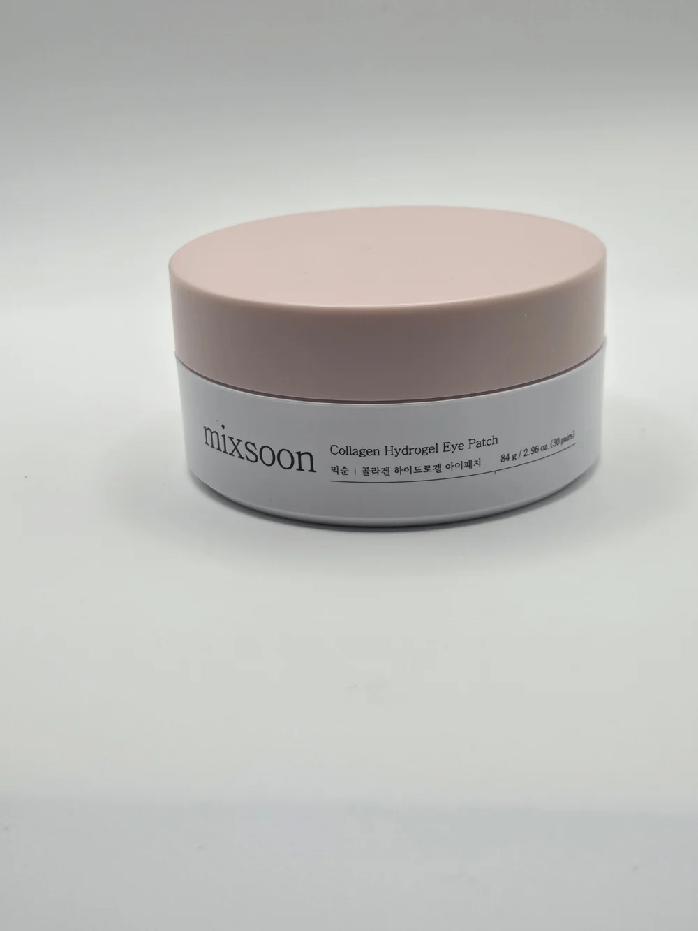 mixsoon Collagen Hydrogel Eye Patch - Light Pink & White